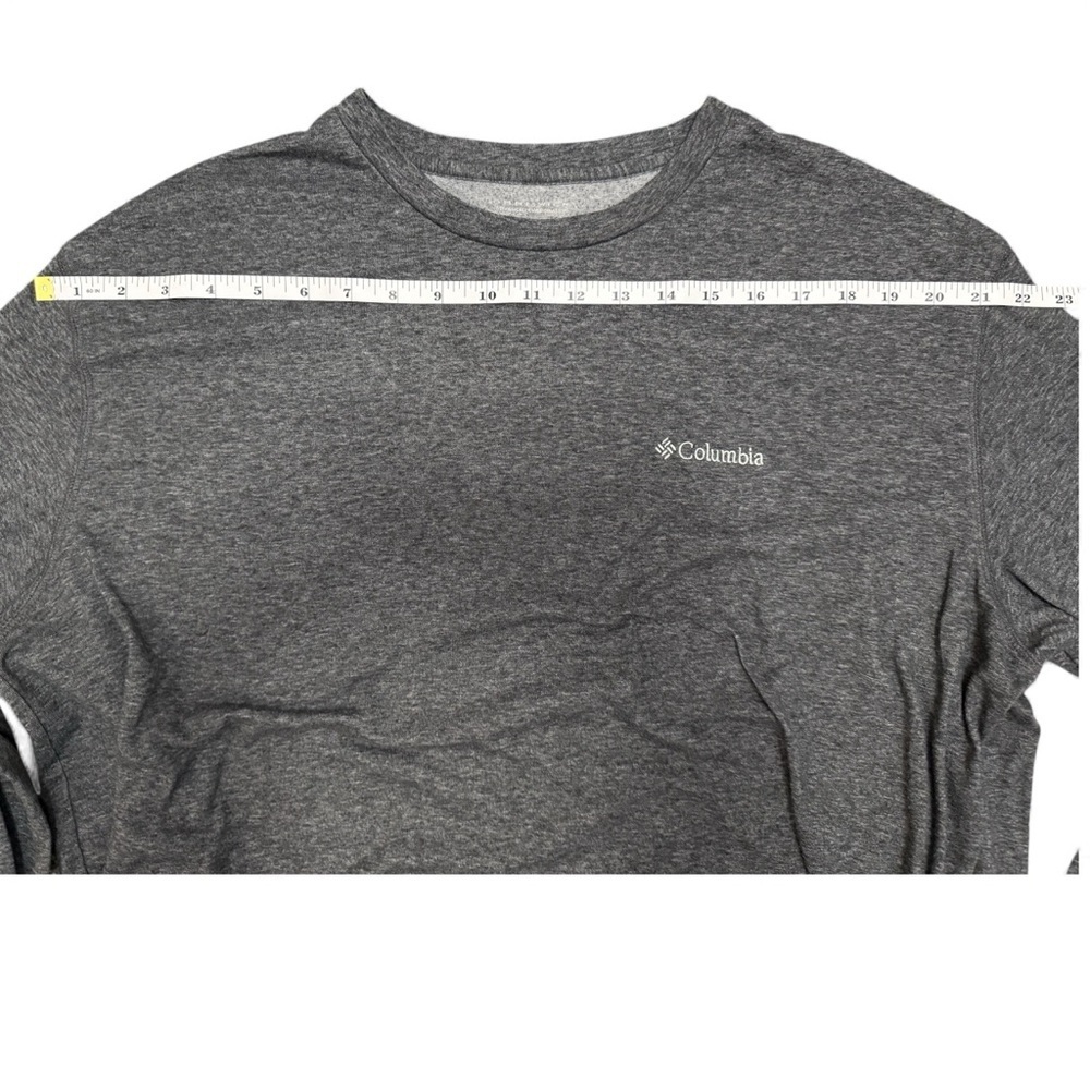Columbia Men’s Long Sleeve Performance Tee Charcoal 2XT - Picture 5 of 8